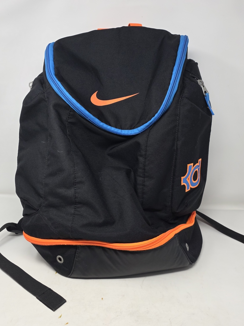 Nike Air KD Kevin Durant Backpack Elite Hoops Basketball Black Orange Blue RARE